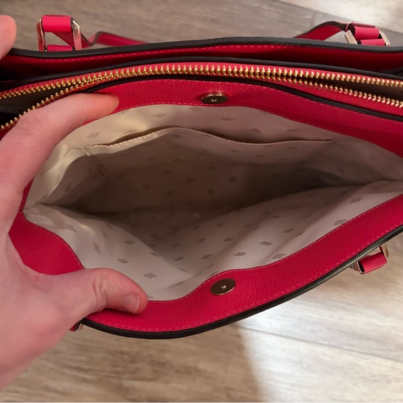 Beautiful Kate Spade Vibrant Watermelon Pink Tote bag!! - Picture 6 of 8